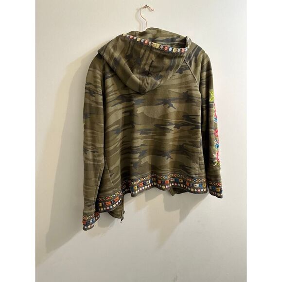 Johnny Was Embroidered Zip Hoodie - Picture 3 of 6